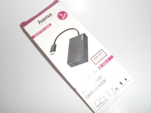 Hama usb hub kartenleser - usb-c, kartenleser,