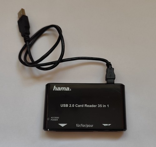 Hama usb 2 0 card - 35-in-1, 2.0