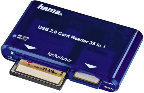 Hama kartenleser usb 35in1 - hama,