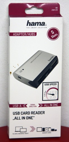 Hama usb card reader all - hama,