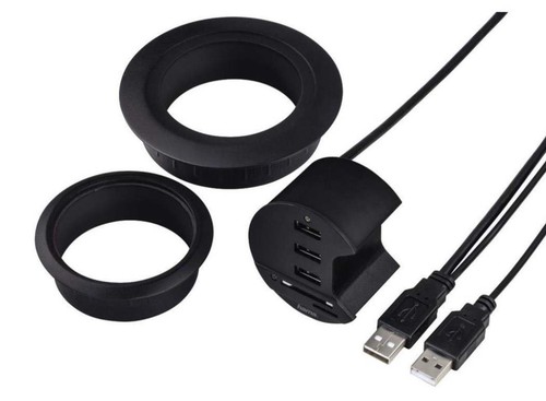 Hama usb hub - 2.0, karten-leser