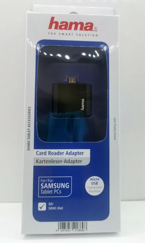 Hama card reader adapter - card,