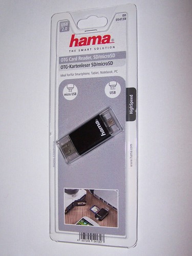 Hama otg card reader - card, sd