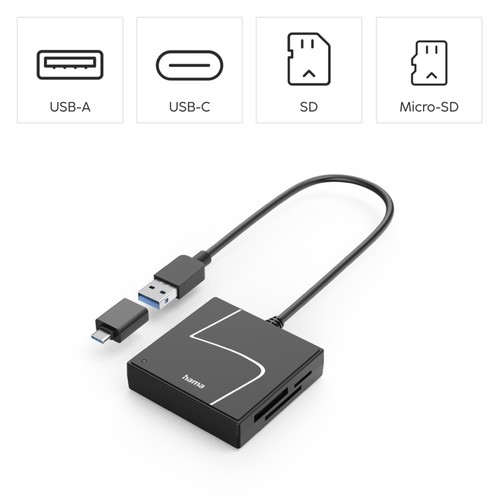 Hama usb kartenleser card - 3.0,