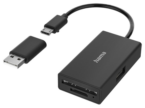 Hama usb hub kartenleser 3 - usb, kartenleser,